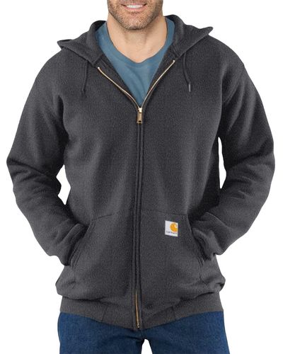 Carhartt Loose Fit Midweight Full-zip Sweatshirt - Gray