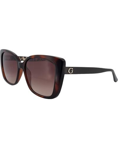 Guess Sunglasses Fashion Classic Square Full Rim Gu7829 - Brown