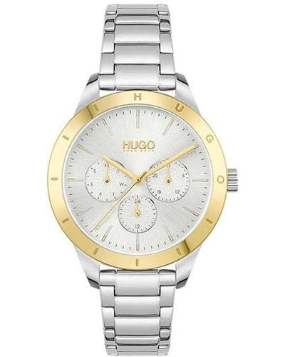 HUGO By Boss Quartz Watch With Stainless Steel Strap - Metallic