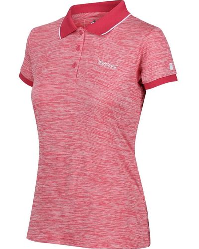 Regatta Remex Ii Short Sleeve Polo Shirt 8 - Rose