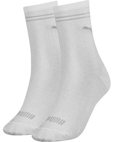 PUMA 2P Socken - Weiß
