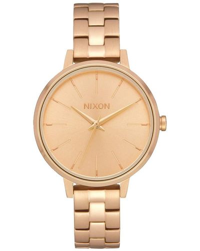 Nixon S Analogue Quartz Watch With Stainless Steel Strap A1260-502-00 - Natural