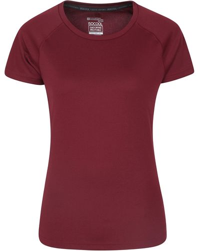 Mountain Warehouse Shirt - Isocool Ladies - Red