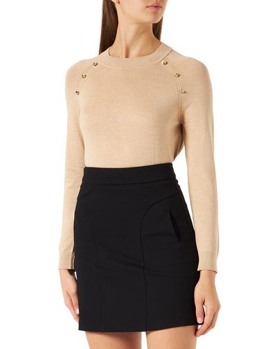 Naf Naf Marielle Rag Pullover - Schwarz