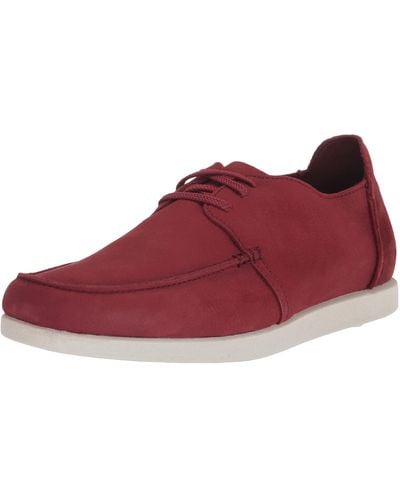 Clarks Shacrelite Low Oxford - Red