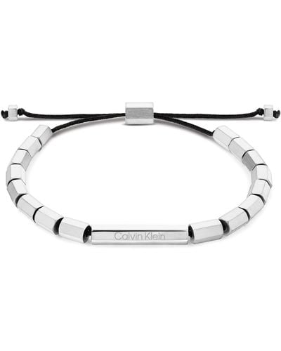 Calvin Klein Bracelet à maillons pour Collection LATCH - 35000275 - Noir
