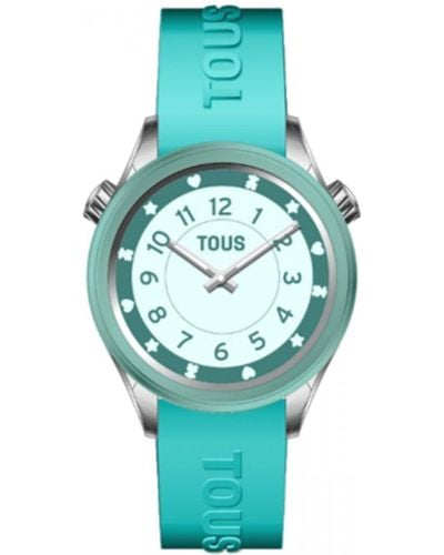 Tous Reloj Mini Self Time 200358053 silicona - Verde