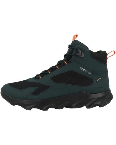 Ecco 's Wide Fit Mx M Mid Gtx Gore Tex Boots - Black