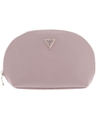 Guess Dome Cosmetic Pouch Rose - Pink
