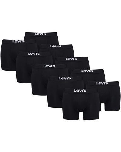 Levi's Solid Boxershorts Voor - Zwart