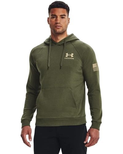 Under Armour New Freedom Flag Hoodie - Green
