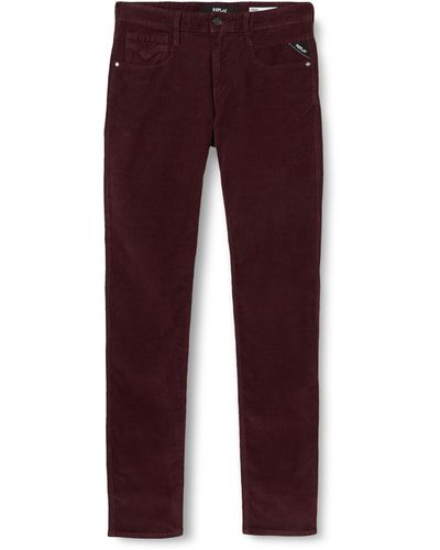 Replay Jeans Anbass Slim-Fit mit Stretch - Lila