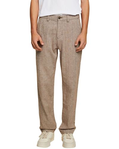 Esprit 033ee2b303 Trousers - Natural