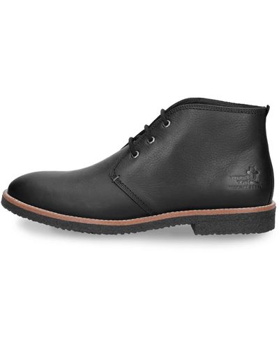Panama Jack Gael, Zapatos de Cordones Oxford Hombre, Negro