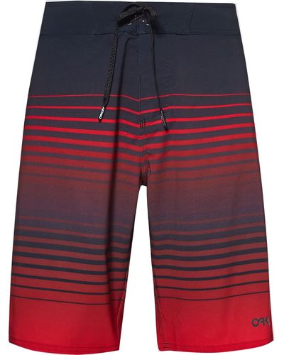 Oakley Standard Fade Out 21" Rc Boardshort - Red