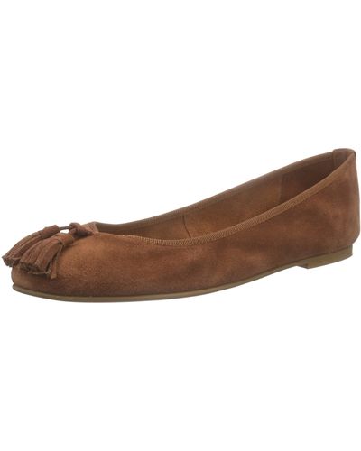 Vero Moda VMMALENE LEATHER BALLERINA - Schwarz