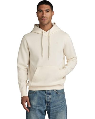 G-Star RAW Premium Core Hooded Sweatshirt - Natur