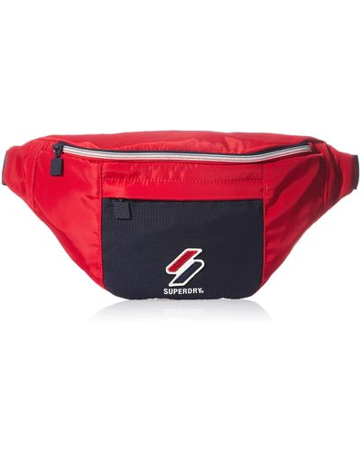 Superdry Sportstyle BUMBAG - Rouge