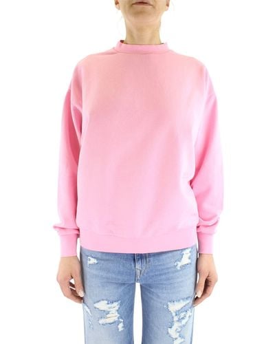 Replay Sweatshirt Second Life aus 100% Baumwolle - Pink