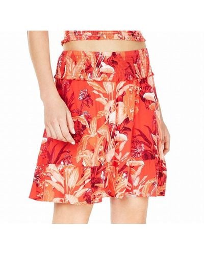 Guess S Skirt Red M