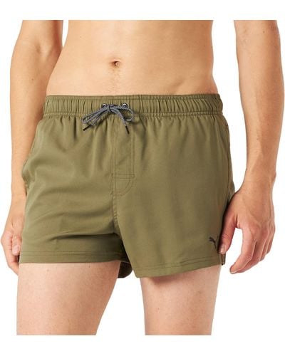 PUMA Short Length Swim Shorts Pantaloncini da Surf - Verde