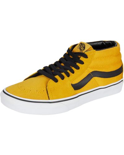 Vans Sk8-Mid Sneaker gelb/weiß