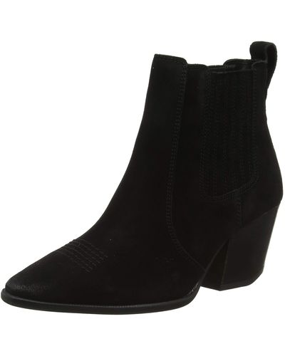 Superdry The Edit Chunky Chelsea Boot Cowboystiefel - Schwarz