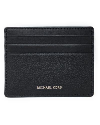 Michael Kors 's Cooper Tall Card Case Wallet Black
