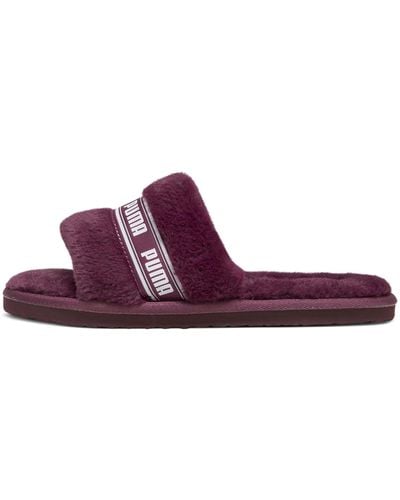 PUMA Fluff Slide Sandal - Purple