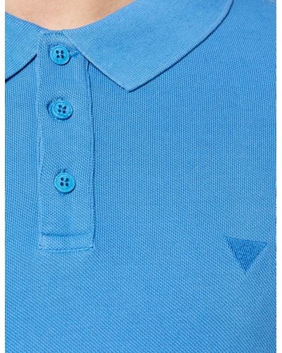 Guess Alfred SS Camisa de Polo - Azul