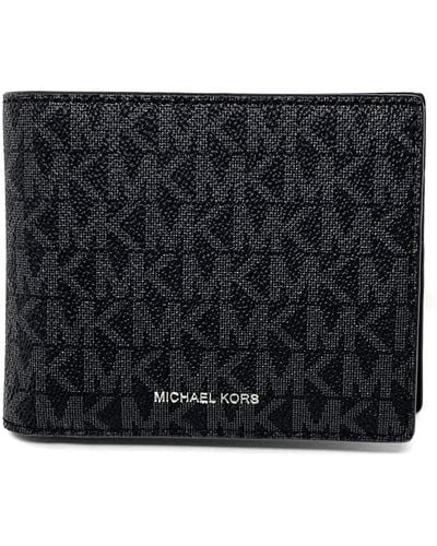 Michael Kors Cooper Billfold With Passcase Wallet - Black