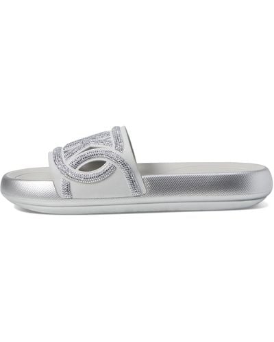 Michael Kors Splash Slide Sport Sandal - White