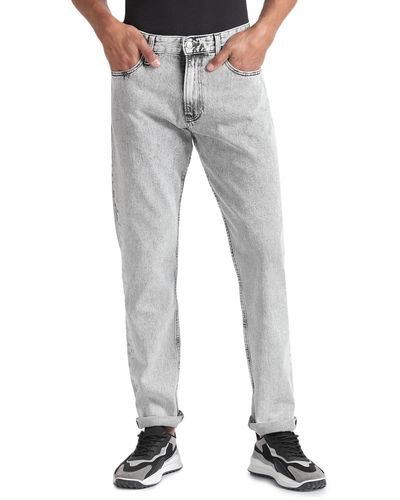 Calvin Klein Jeans Authentic Straight Fit - Grau