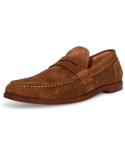 Steve Madden Ramsee Penny Loafer - Brown