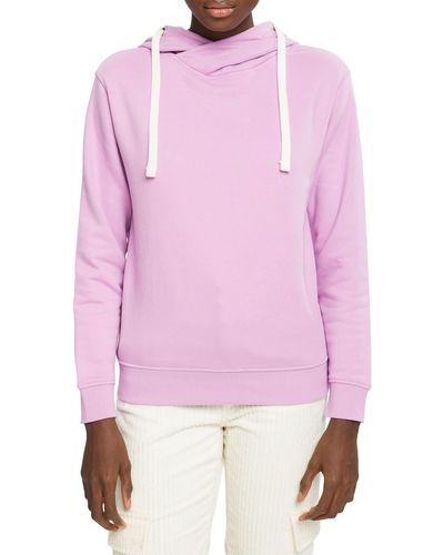 Esprit 993cc1j302 Hooded Sweatshirt - Pink