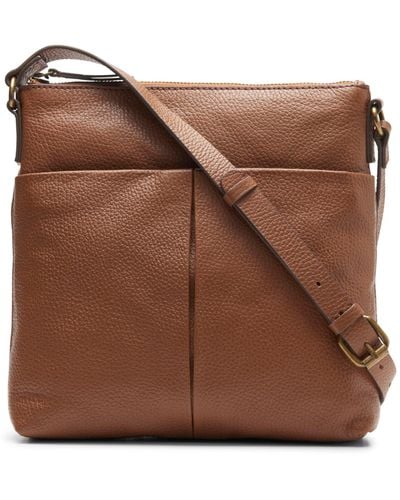 Clarks Topsham Pocket Leather Accessories - Brown