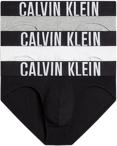Calvin Klein Hüftslip 3 Stück - Schwarz