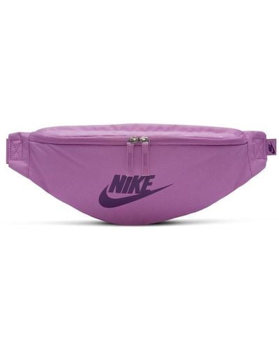 Nike Unisex Belt Bag Nk Heritage Waistpack - Fa21, Rush Fuchsia/rush Fuchsia/, Db0490-532, Misc, Rush Fuchsia/rush Fuchsia/, 3 - Purple