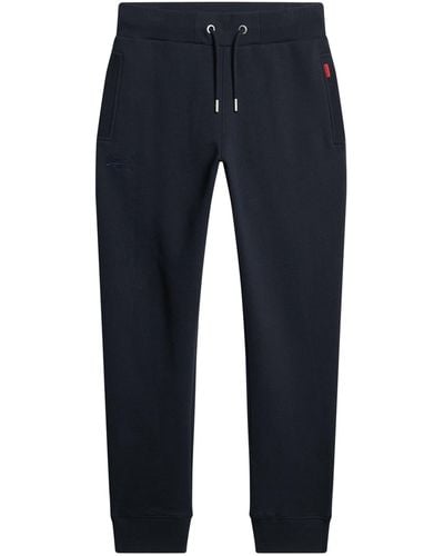 Superdry Essential Logo Joggers Trousers - Blue