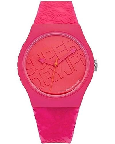 Superdry Wristwatches For Syl169p - Pink
