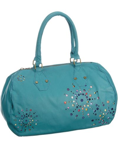 Desigual Bowling Parisine Everyday Handbag Algodón 21x51335077u - Blue