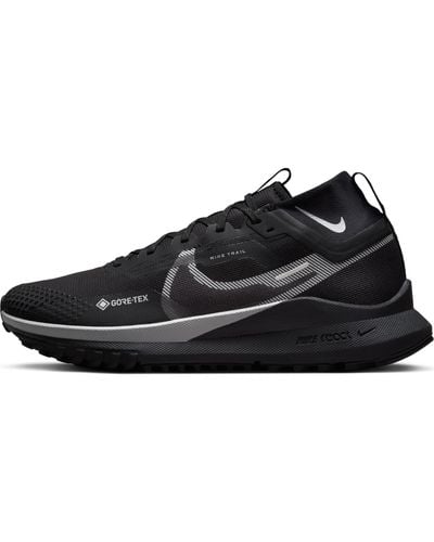 Nike React Pegasus 4 Gore-Tex Waterproof Trail Running Shoes - Noir