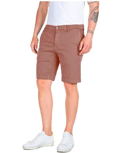 Replay Benni Jeans-Shorts - Rot