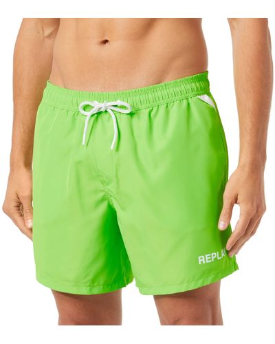 Replay Lm1127 Board Shorts - Green