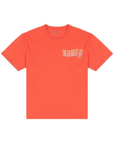 Wrangler Slogan Tee T-shirt - Red
