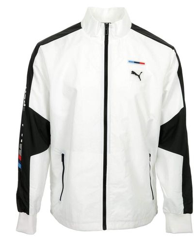 PUMA BMW MMS Woven Jacket - Blanc