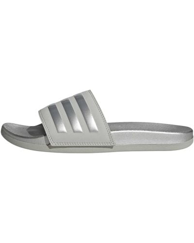 adidas Adilette Comfort Slides - Grau
