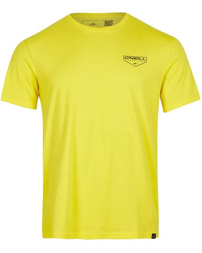 O'neill Sportswear T-Shirt Longview - Giallo
