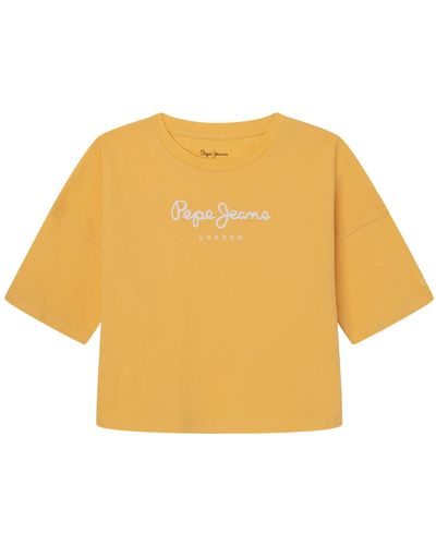 Pepe Jeans Gisella T-Shirt - Amarillo