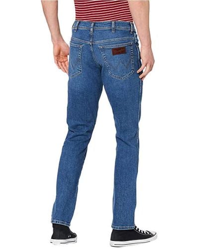 Wrangler Texas_slim Jeans - Blue